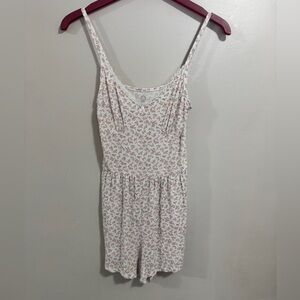 Gilly Hicks Ribbed Sleepwear Romper Woman’s Size Small